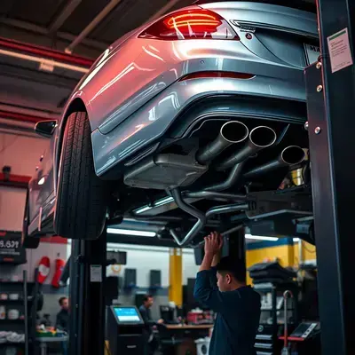 メルセデス AMG マフラー交換事例